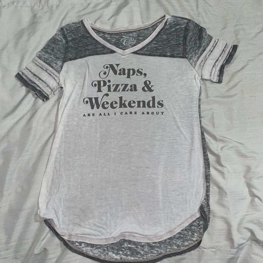Grey comfy short sleeve tee